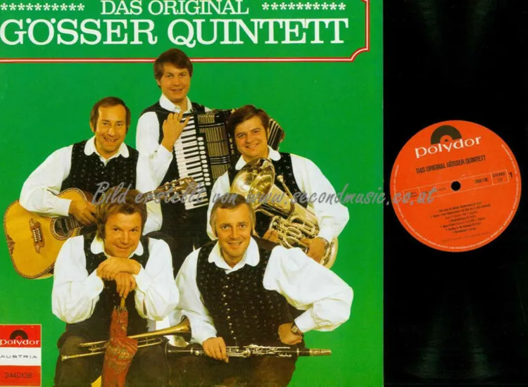 LP-Orig. Gösser Quintett – Das Original Gösser Quintett // NM ansehen