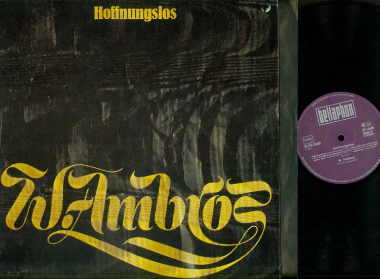 LP- Wolfgang  Ambros  – Hoffnungslos // OIS // ansehen