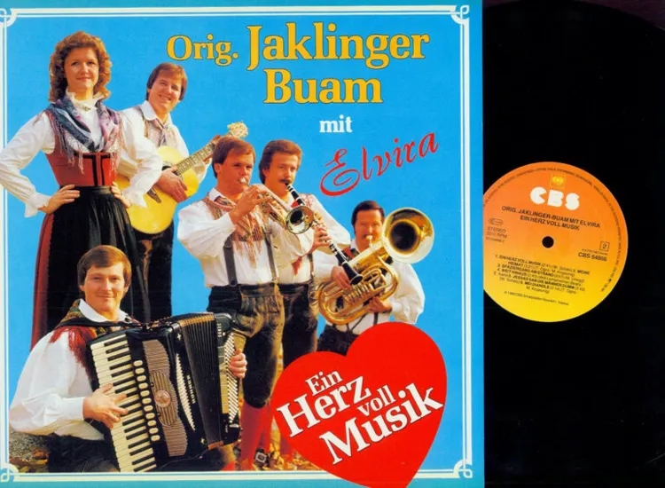 LP- Orig. Jaklinger Buam -- Ein Herz voll Musik   // NM ansehen