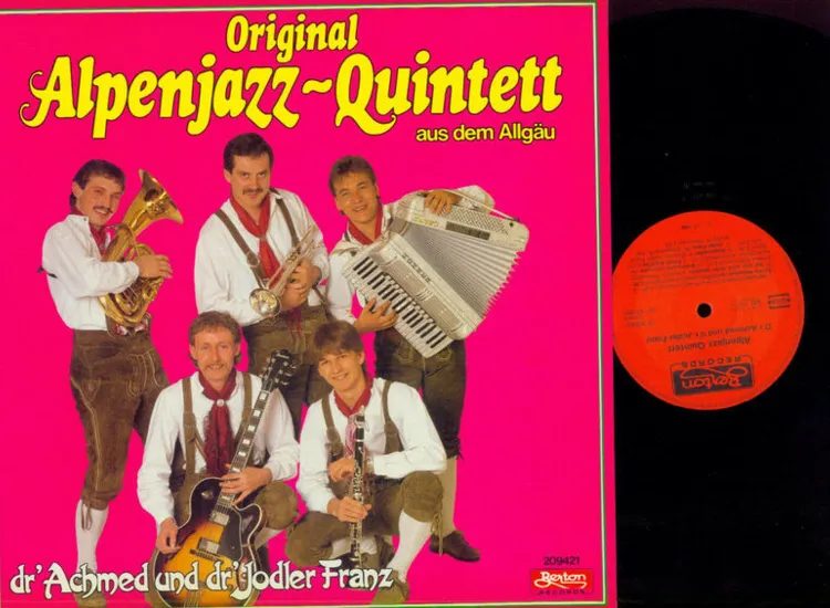 LP- Original Alpenjazz Quintett – Dr'Achmed Und Dr' Jodler Franz // NM ansehen