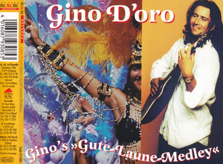 "CD, Single Gino D'Oro - Gino's ""Gute-Laune-Medley""" ansehen