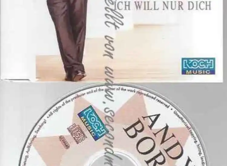 CD--BORG,ANDY | --ICH WILL NUR DICH ansehen