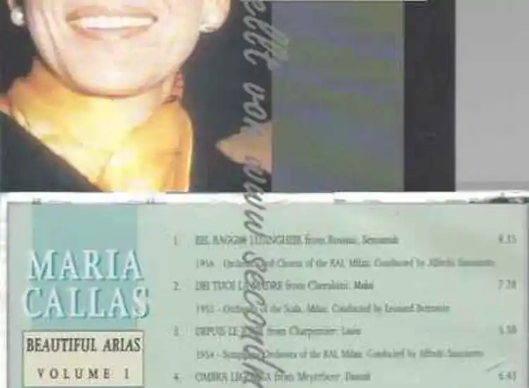 CD--ALFREDO SIMONETTO--MARIA CALLAS: BEAUTIFUL ARIAS VOLUME ansehen