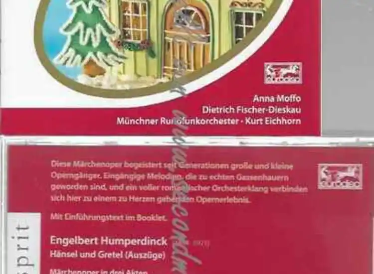 CD--HUMPERDINCK: HNSEL UND GRETEL (HIGHLIGHTS)/ ansehen