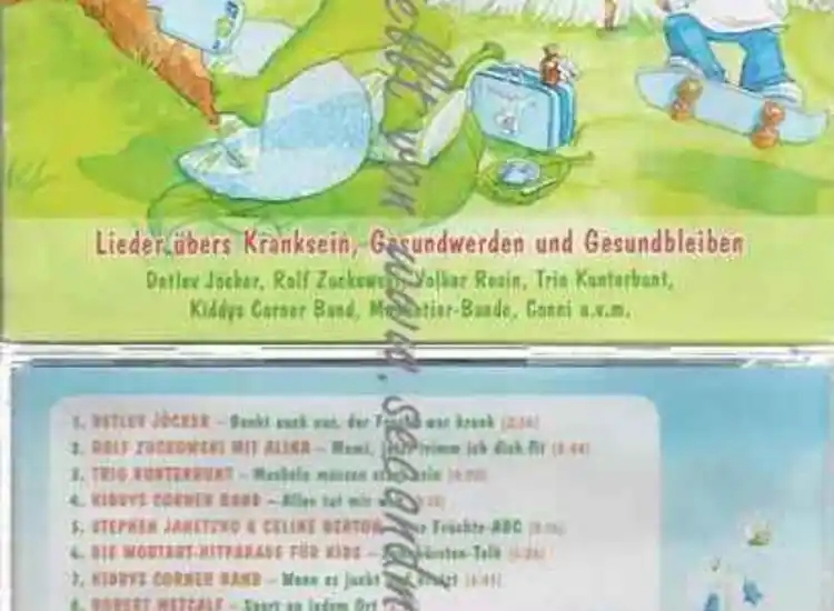 CD--DETLEV JÖCKER, ROLF ZUCKOWSKI, ET AL.--DER FROSCH IST WIEDER FIT ansehen