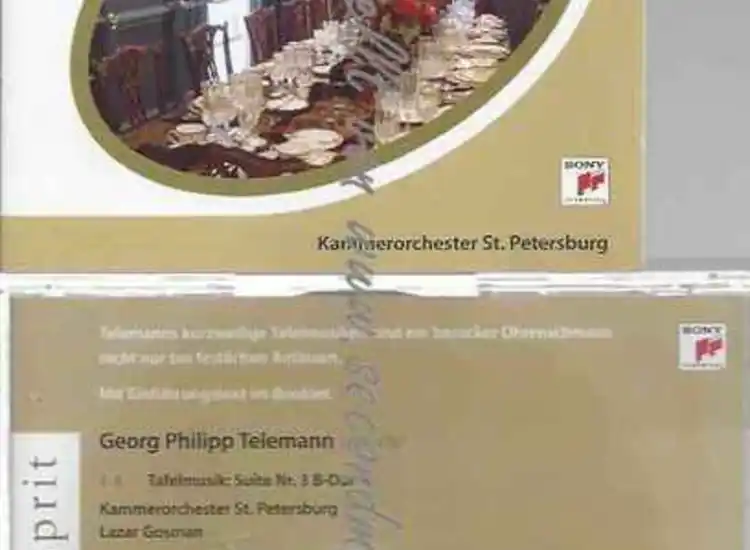 CD--TAFELMUSIK 3 / CHAMBER ORCH.ST.PETERSBURG UND TELEMANN ansehen