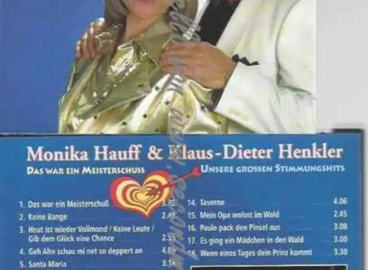 CD--Monika Hauff     --Das war ein Meisterschuss. Unsere größten Stimmungshits ansehen