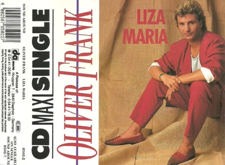 CD, Maxi Oliver Frank - Liza Maria ansehen