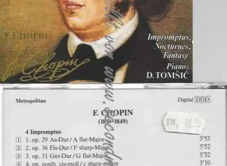 CD--Chopin und Dubravka Tomsic--Impromptus, Nucturnes ansehen