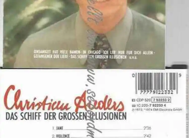 CD--Das Schiff der großen Illusionen -- Christian Anders ansehen