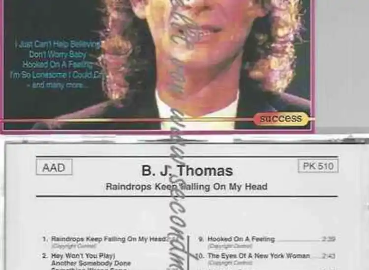 CD--B.J. Thomas--Raindrops Keep Falling On My Head ansehen