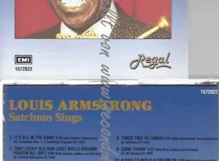 CD-- Louis Armstrong  Satchmo Sings ansehen