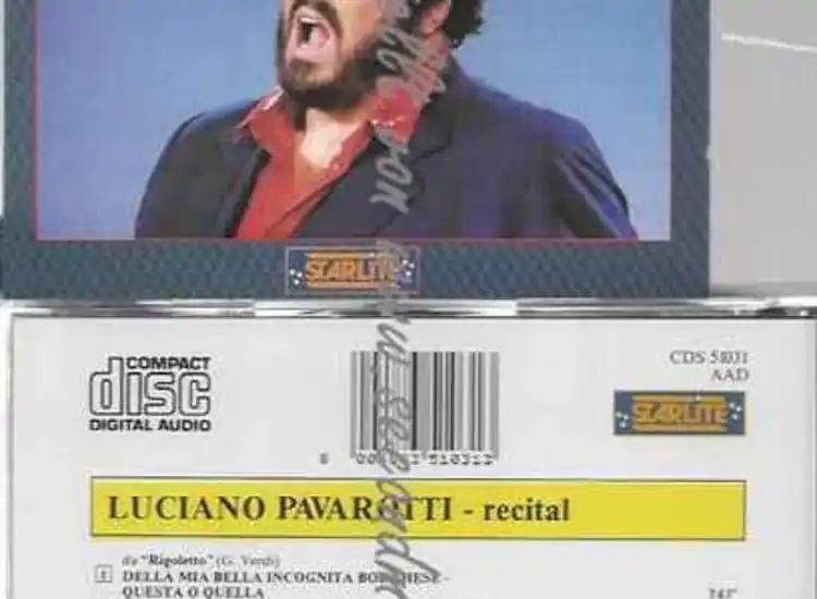 CD--Recital --  Luciano Pavarotti ansehen