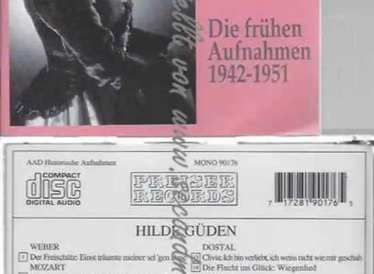 CD--Hilde Güden, Weber  --Hilde Güden - Die frühen Aufnahmen (-) ansehen