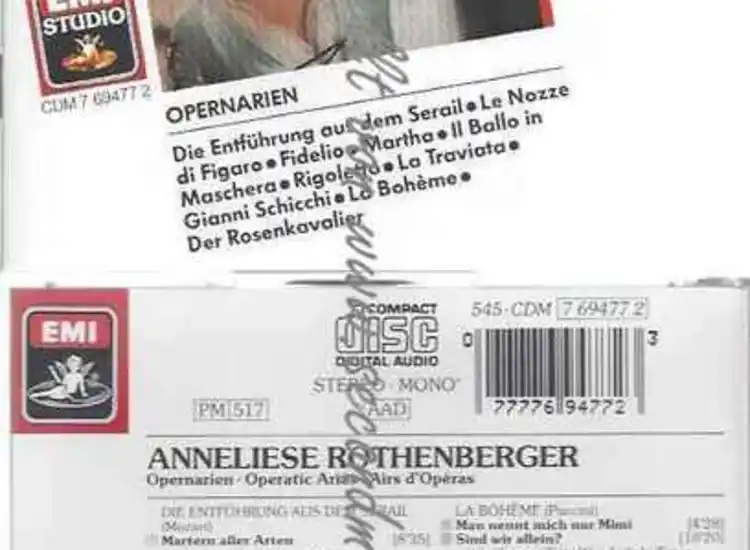 CD--Rothenberg,Annelise | --Opera Arias ansehen