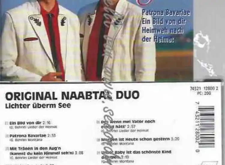 CD--Original Naabtal Duo | --Lichter überm See ansehen