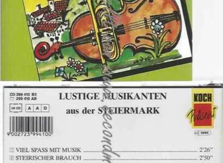 CD--Various | --Lustige Musikanten aus der Steiermark ansehen