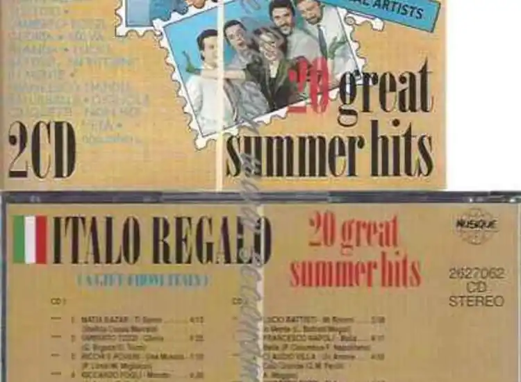 CD--Italo Regalo- great Summer Hits | --Matia Bazar, Umberto Tozzi, ansehen