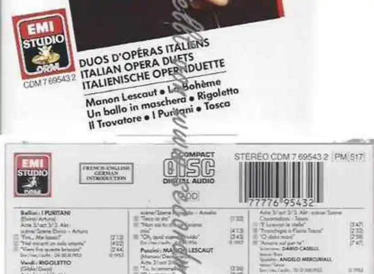 CD--Callas, di Stefano, et al. | --Italienische Opernduette ansehen