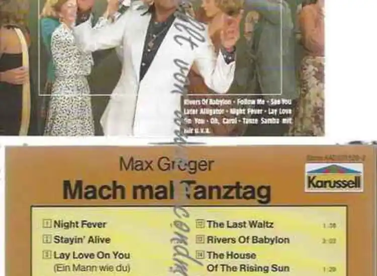 CD--Max Greger--Mach mal Tanztag ( tracks) ansehen