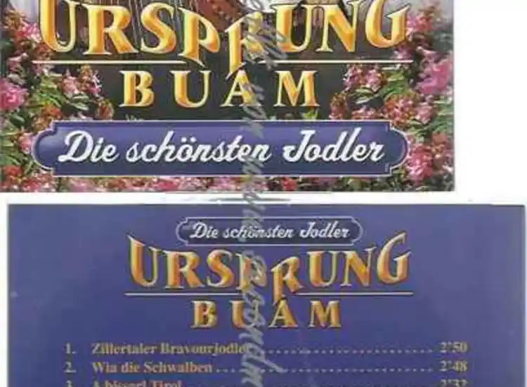 CD--URSPRUNG BUAM | --Die schönsten Jodler ansehen