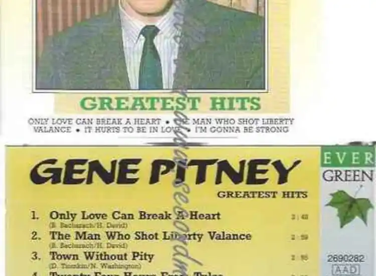 CD--Gene Pitney--Greatest hits ( tracks, on Evergreen) ansehen