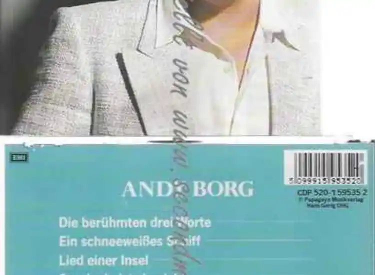 CD--Andy Borg--Die berühmten drei Worte ansehen