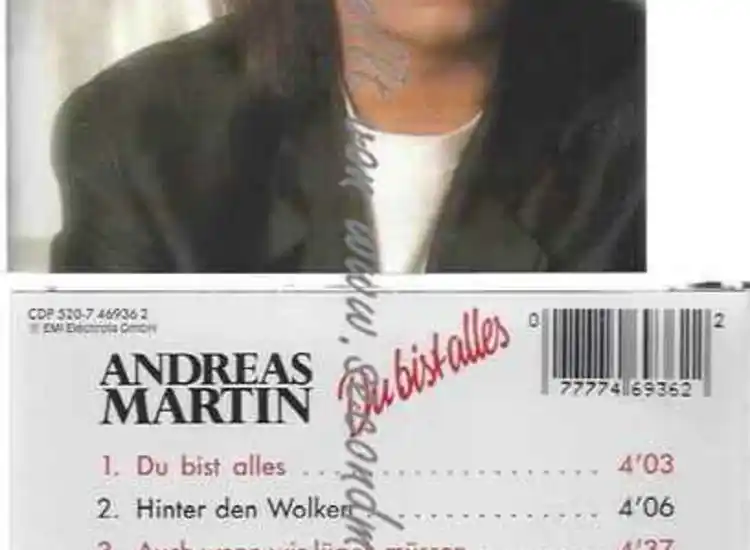 CD--Andreas Martin--Du bist alles ansehen