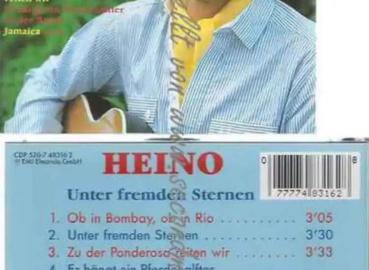 CD-- Heino  --Unter fremden Sternen, ansehen