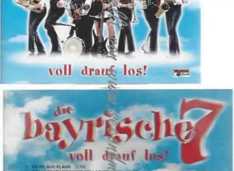 CD--Die bayrische 7  | --voll drauf los! ansehen