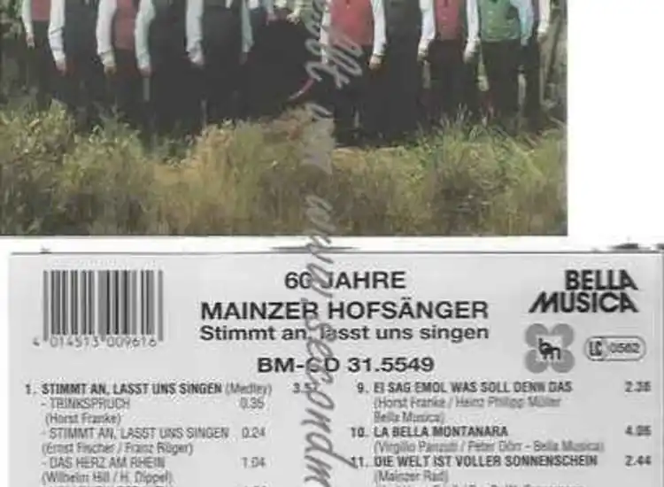 CD--Die Mainzer Hofsänger |  - Stimmt an, lasst uns singen ansehen