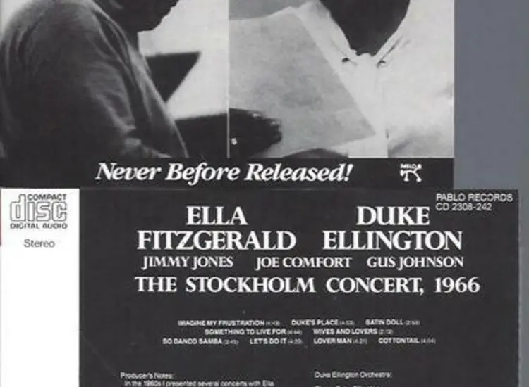 CD--Ella Fitzgerald / Duke Ellington – The Stockholm Concert, 1966 ansehen