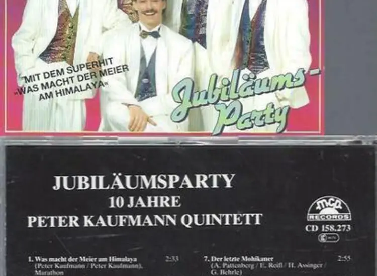 CD--Peter Kaufmann Quintett -- Jubiläums Party ansehen