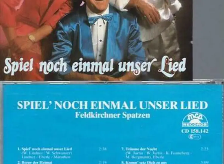 CD--Feldkirchner Spatzen -- Spiel noch einmal unser Lied ansehen