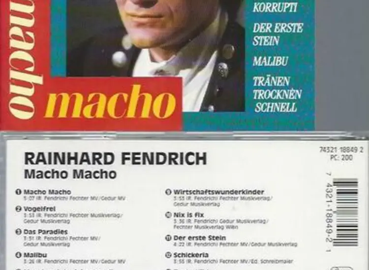 CD--Rainhard Fendrich – Macho Macho ansehen