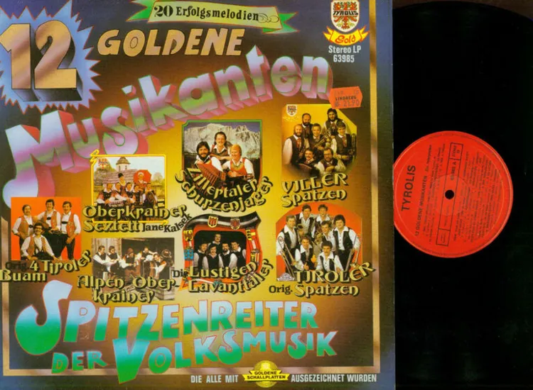 LP-- 12 Goldene Musikanten - Spitzenreiter Der Volksmusik // NM ansehen