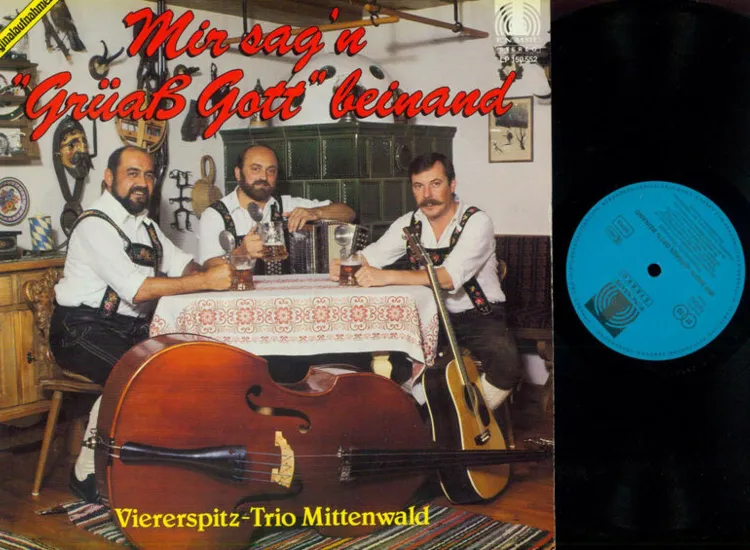 LP--Viererspitz  Trio Mittenwald -- Mir sagn Gruaß Gott beinand  // NM ansehen