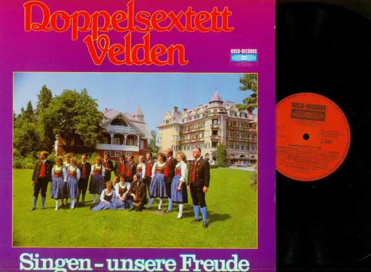 LP--Doppelsextett Velden -- singen - unsere Freude  / NM ansehen