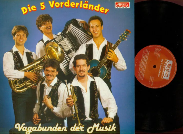 LP--Die 5 Vorderländer – Vagabunden Der Musik  //NM ansehen