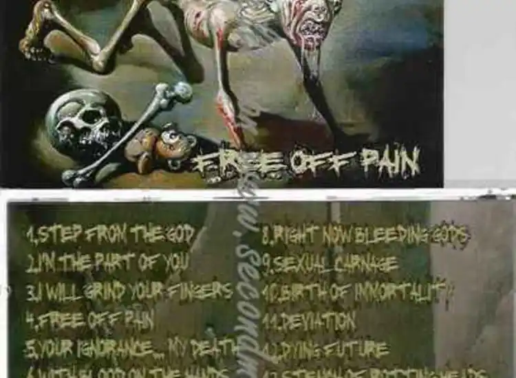 CD--tench of Rotting Heads/ Fleshless | --Free Off Pain ansehen