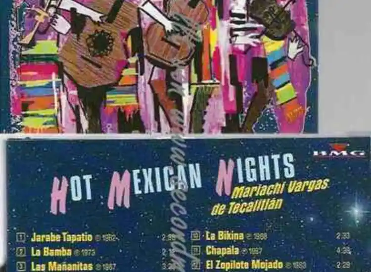 CD--Mariachi Vargas De Tecalitlan | --Hot Mexican Nights ansehen