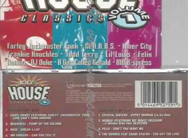 CD--DJ Duke | --100 % House -  Classic House Anthems - Volume 1 ansehen