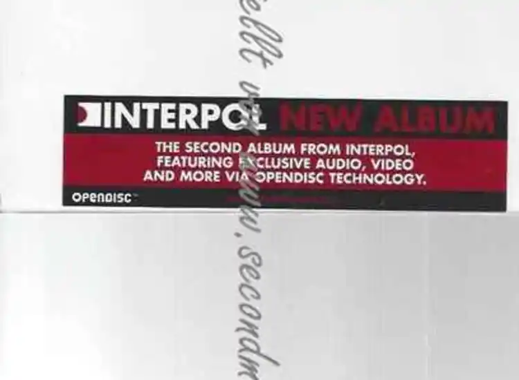 CD--Interpol | --Antics ansehen