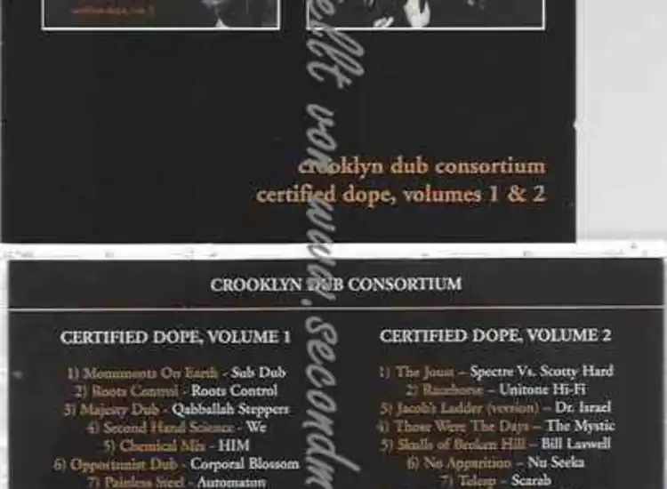 CD--Various | --Crooklyn Dub Consortium,Certi ansehen