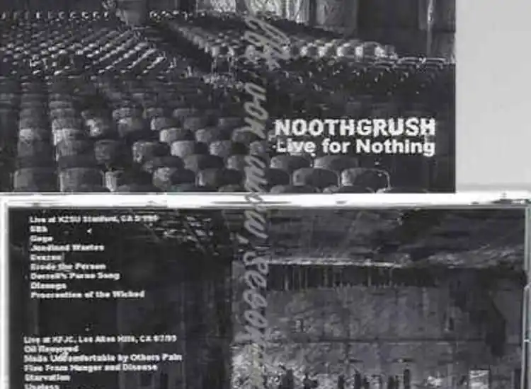 CD--Noothgrush | --Live for Nothing ansehen