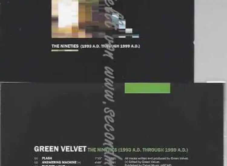 CD--Green Velvet  --The Nineties (-) ansehen