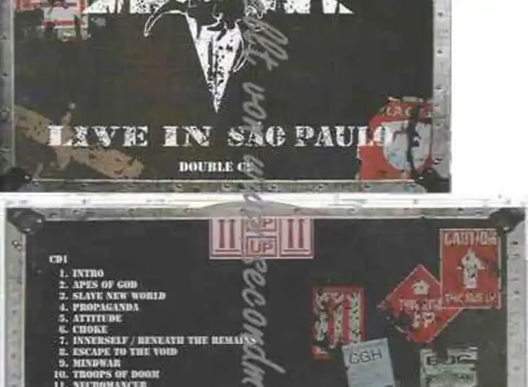 CD--Sepultura  --Live in Sao Paulo ansehen