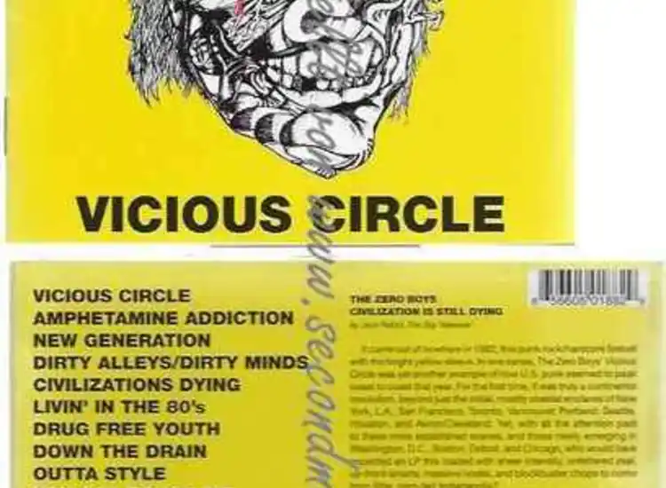 CD--Zero Boys  --Vicious Circle ansehen