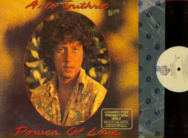 LP--Arlo Guthrie – Power Of Love / US Promo Cover ansehen