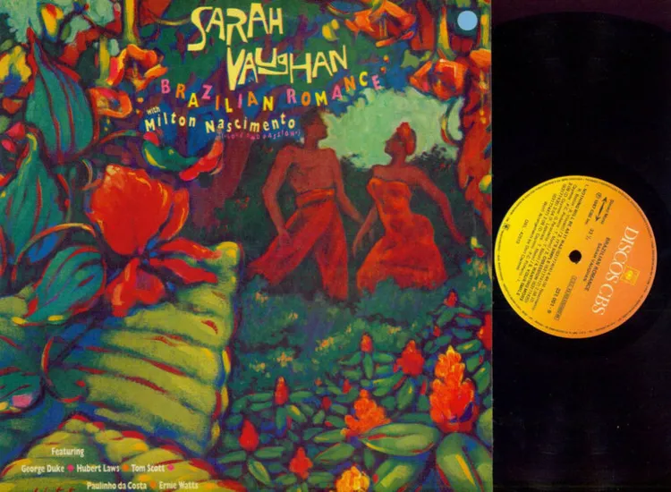 LP--Sarah Vaughan With Milton Nascimento – Brazilian Romance // Brazil ansehen